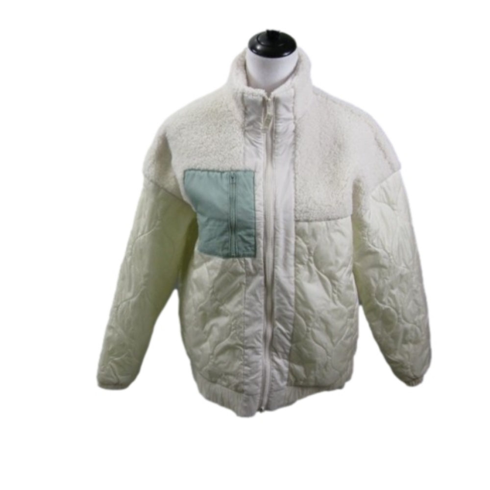 UNIVERSAL Thread Cream/White Lightweight Jacket Size Small